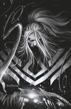 Load image into Gallery viewer, Web of Venom Wraith #1 Kirkham Black and White VIRGIN APP EXCLUSIVE