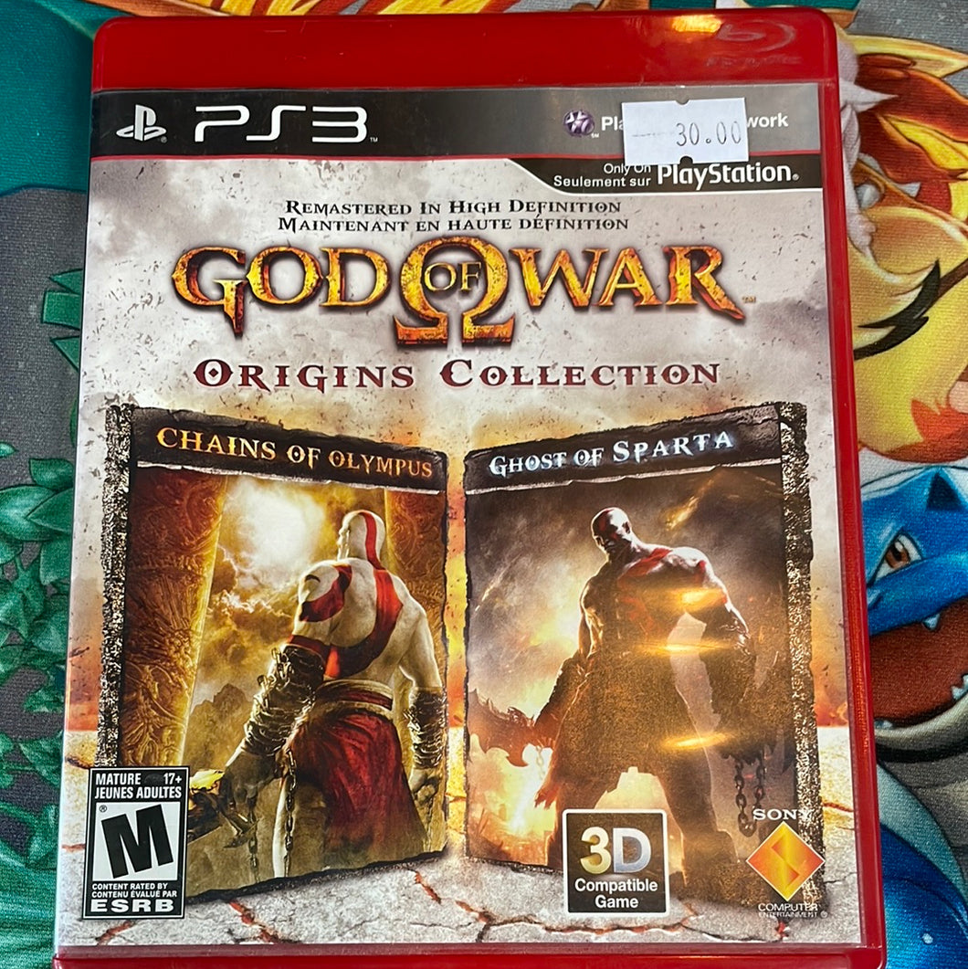 God of War Origins Collection ps3 DTP