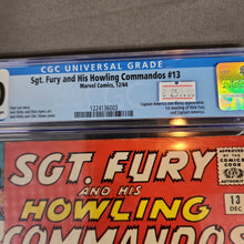 Load image into Gallery viewer, Sgt Fury and His Howling Commandos #13 CGC 5.0
