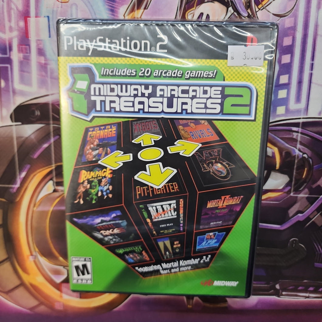 Midway Arcade Treasures 2 (sealed) PS2