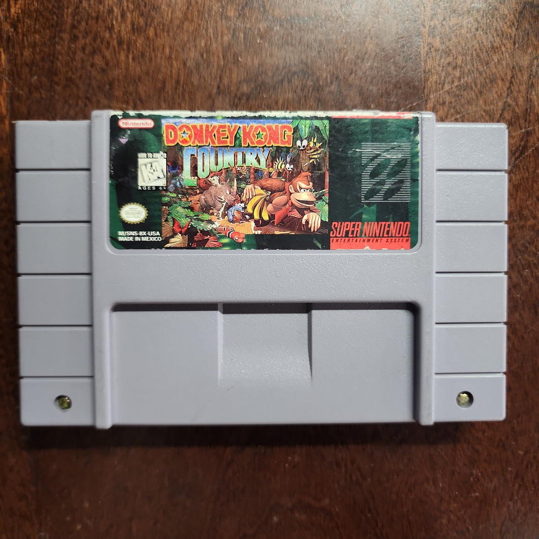 Donkey Kong Country SNES DTP