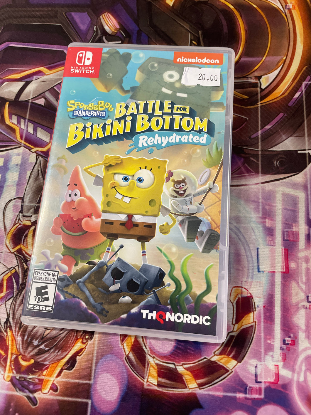 SpongeBob SquarePants battle for bikini bottom rehydrated NS