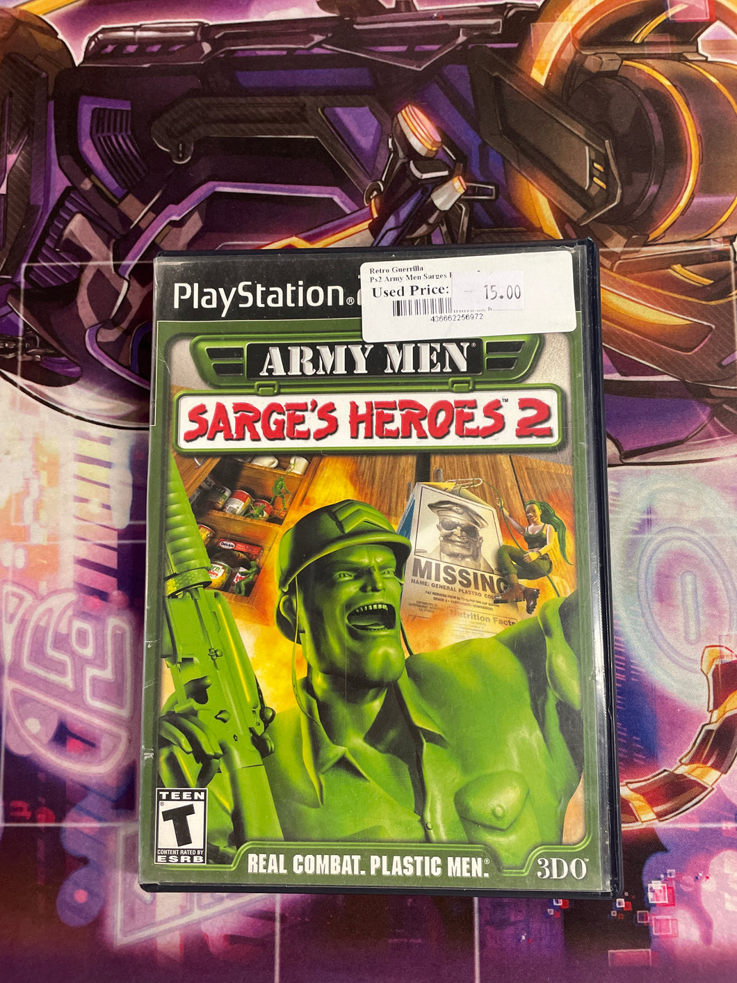 Army Men Sargws heroes 2 PS2