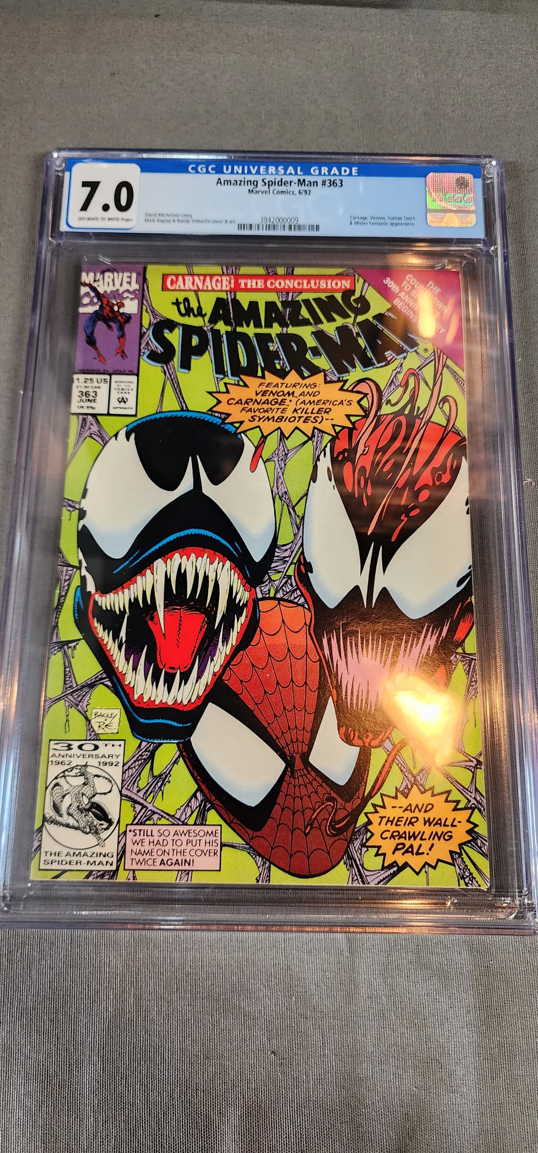 Amazing Spider-man 363 CGC 7.0