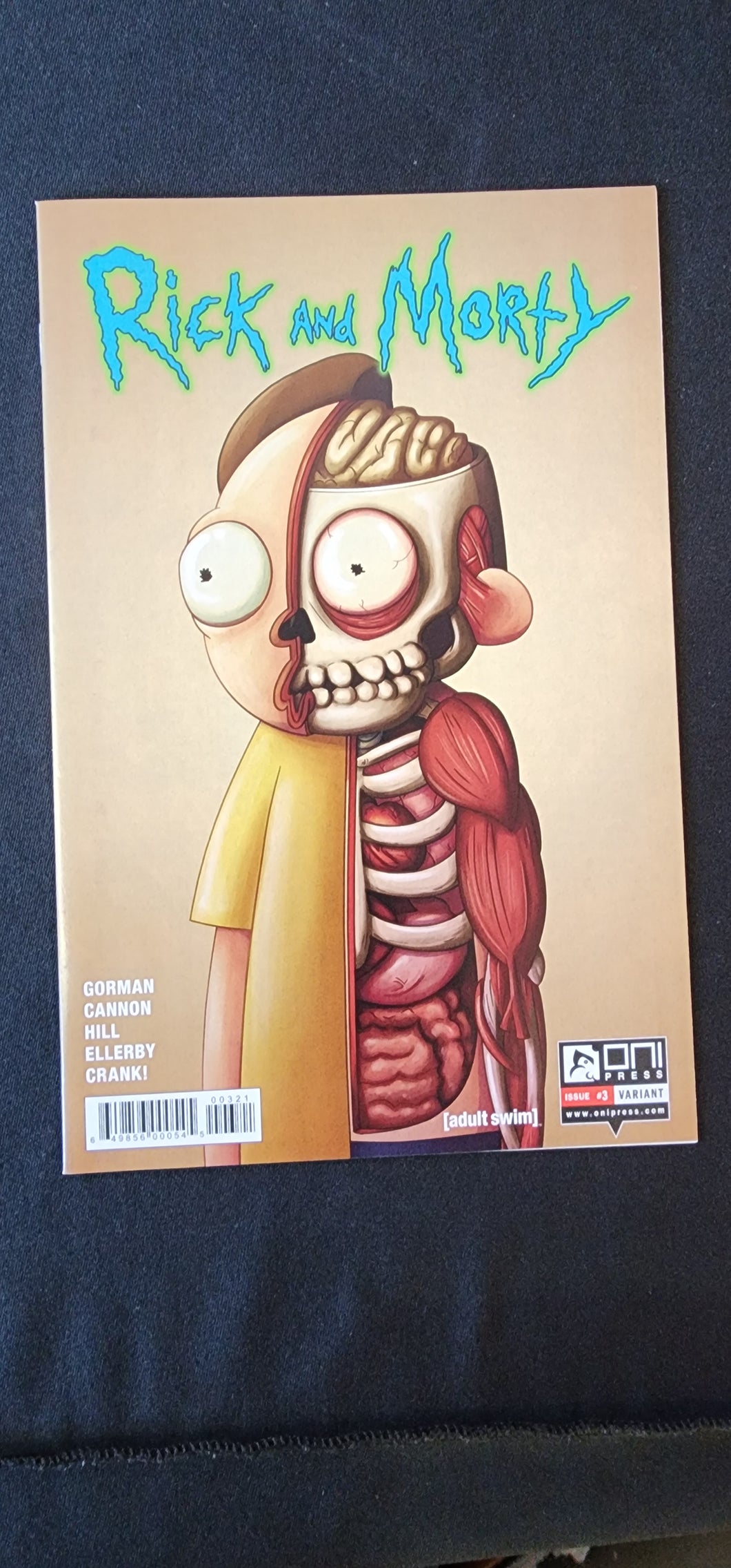 Rick and Morty #3 COLAS Dissected Variant NM  2015 Oni Press Comics