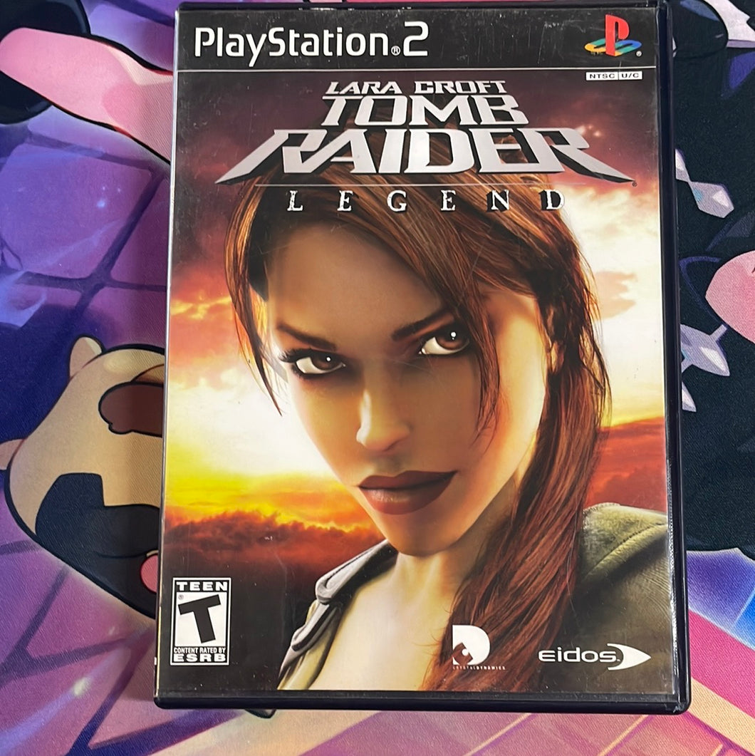 Lara Croft Tomb raider legend ps2 DTP