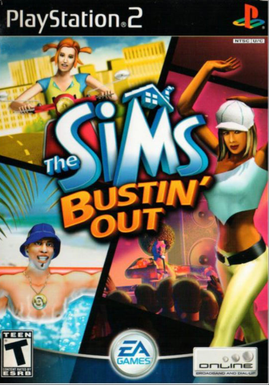 The Sims Bustin’ Out PS2