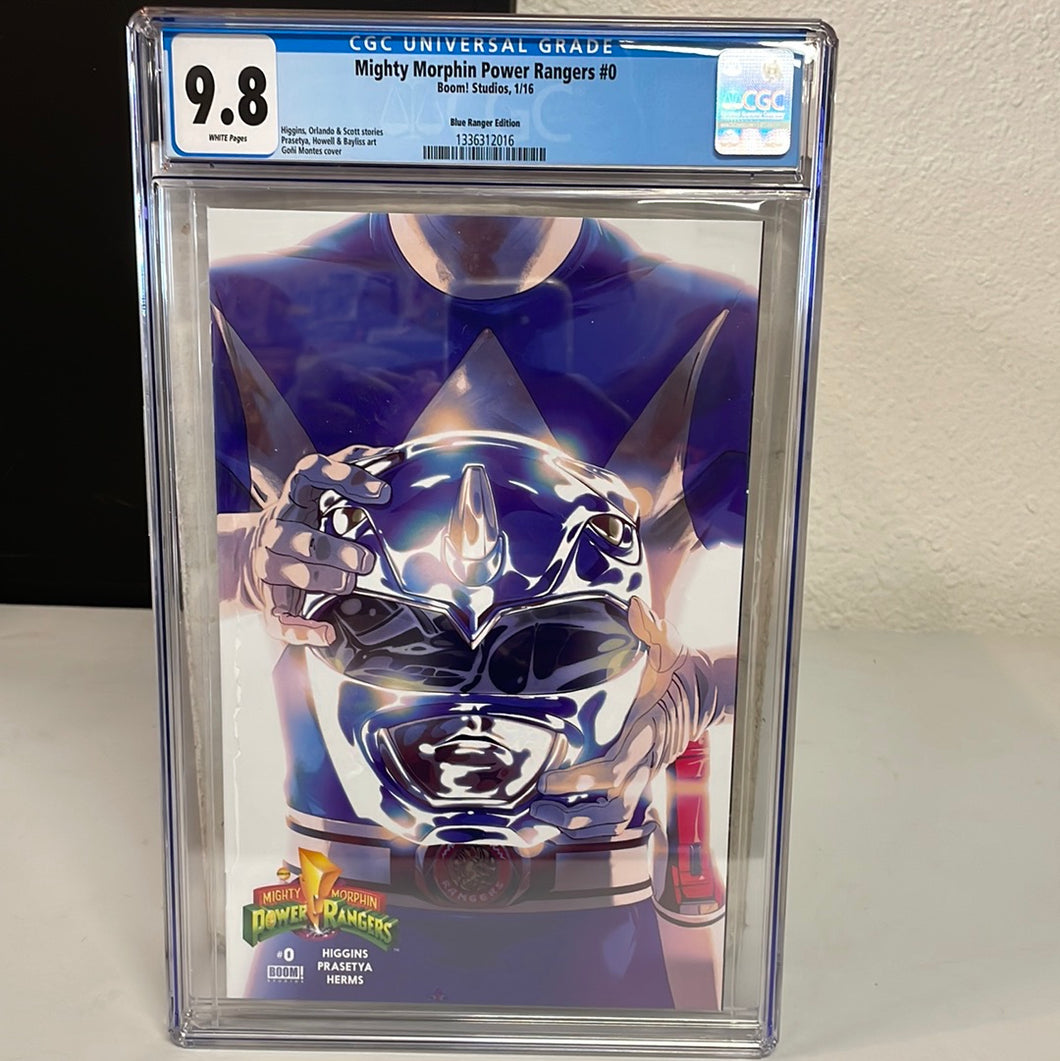 Mighty Morphin Power Rangers #0 Blue Ranger CGC 9.8