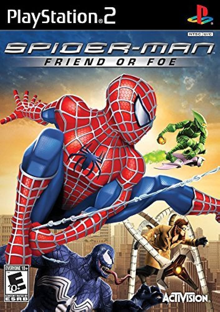 Spider-Man Friend or Foe (No Manual) Ps2