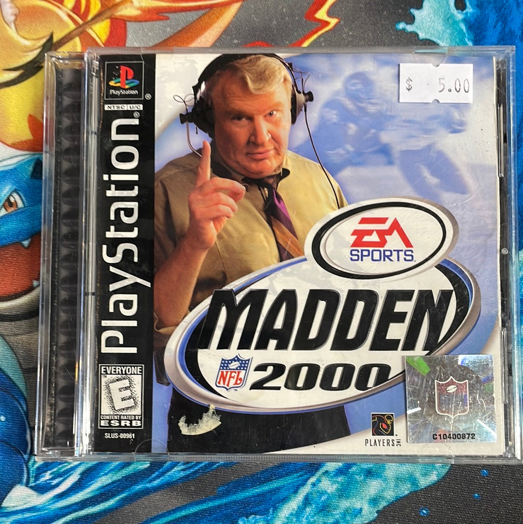 Madden 2000 Ps1 dtp