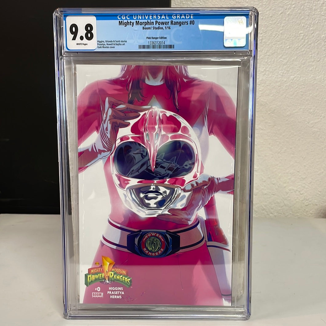 Mighty Morphin Power Rangers #0 Pink Ranger CGC 9.8