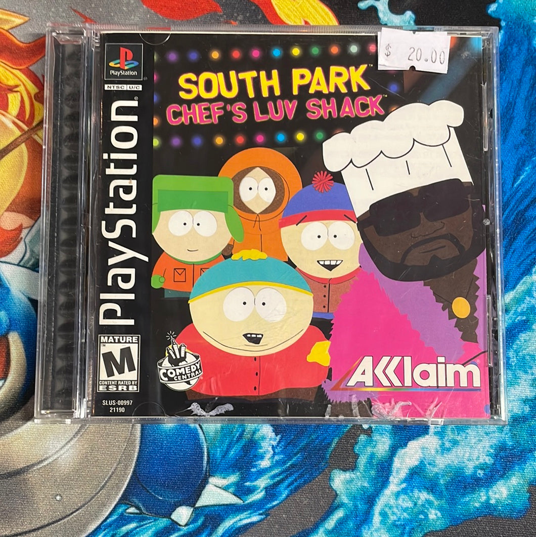 South Park Chef’s Luv Shack Ps1 dtp