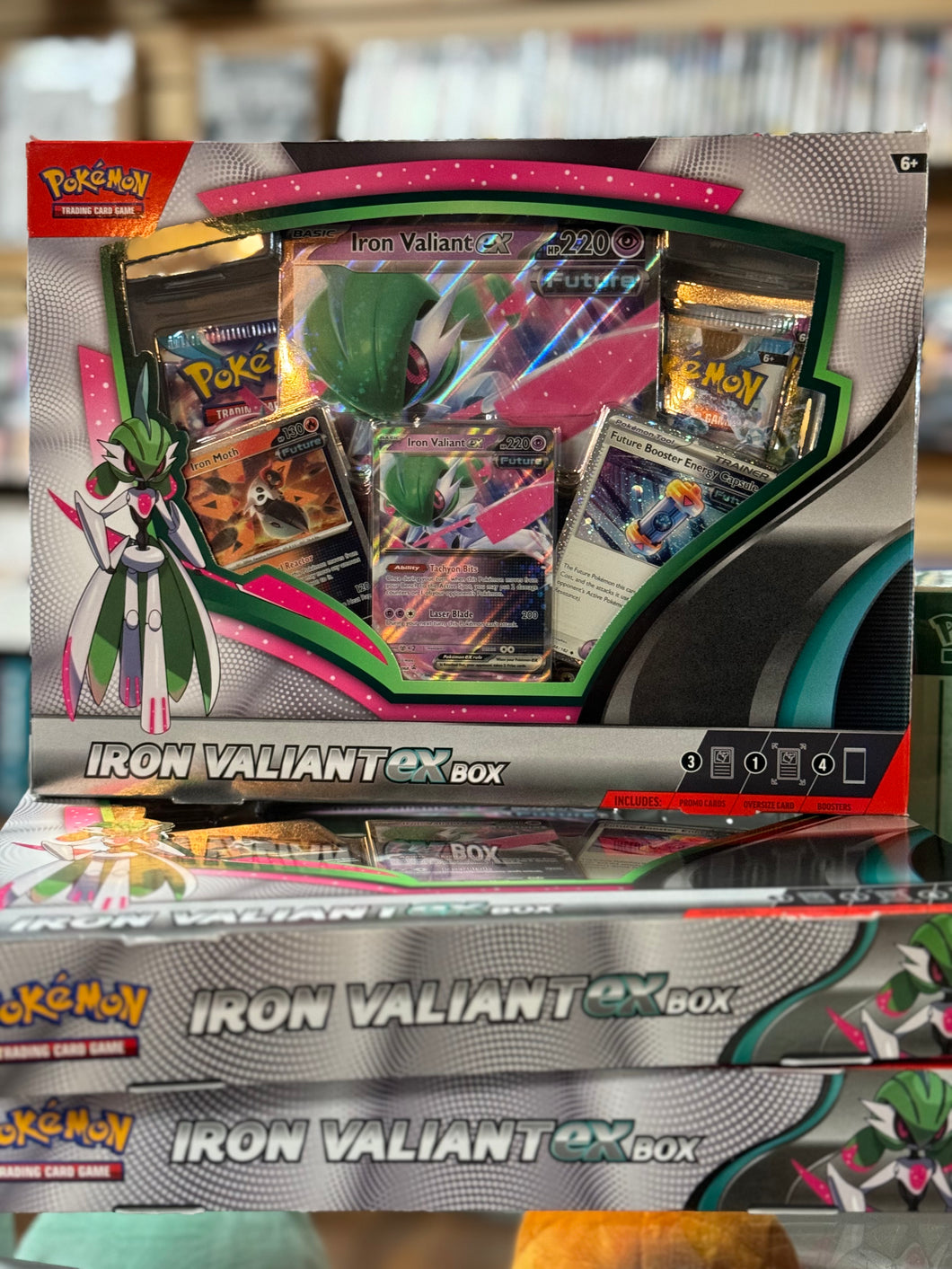 iron valiant booster box Amazon.com: Pokemon TCG Iron Valiant ex Box : Toys & Games