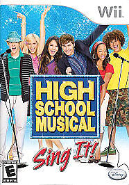 Disney High School Musical Sing It! Wii