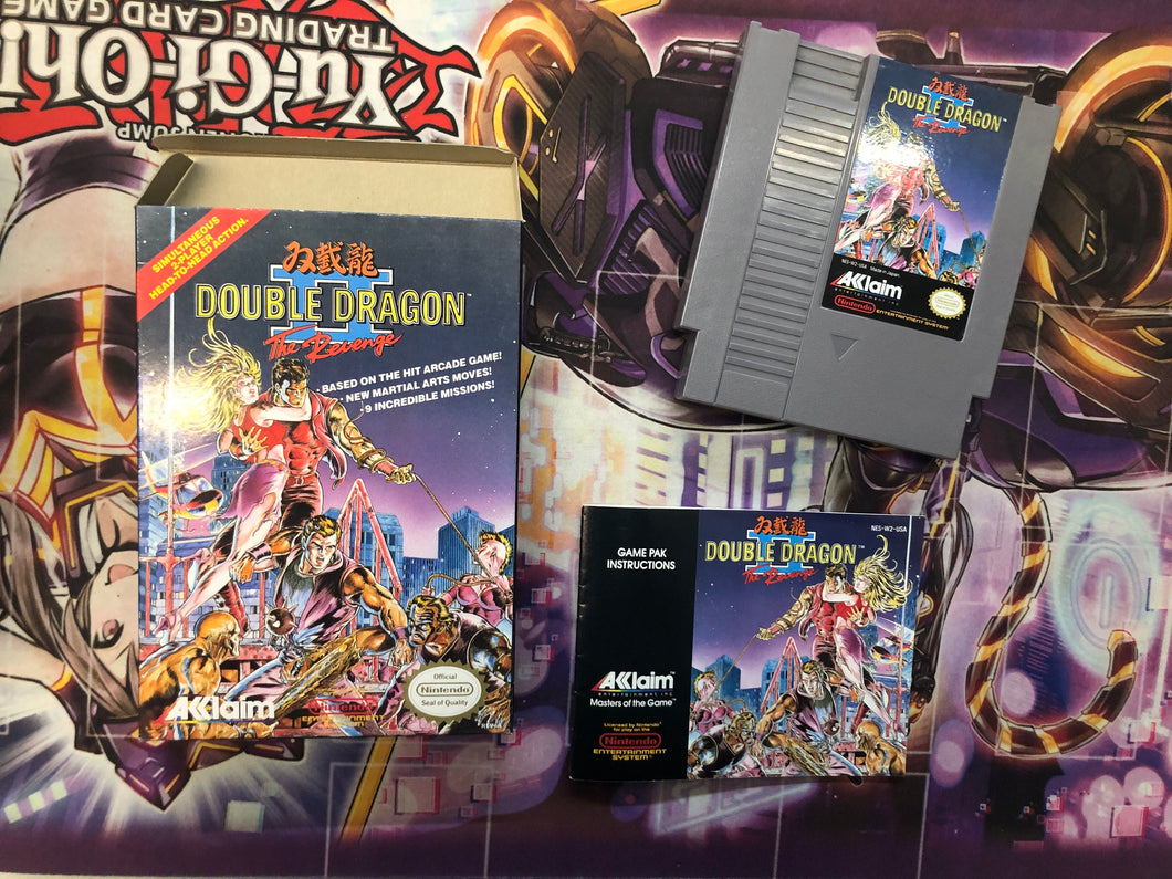Double Dragons II NES DTP CIB