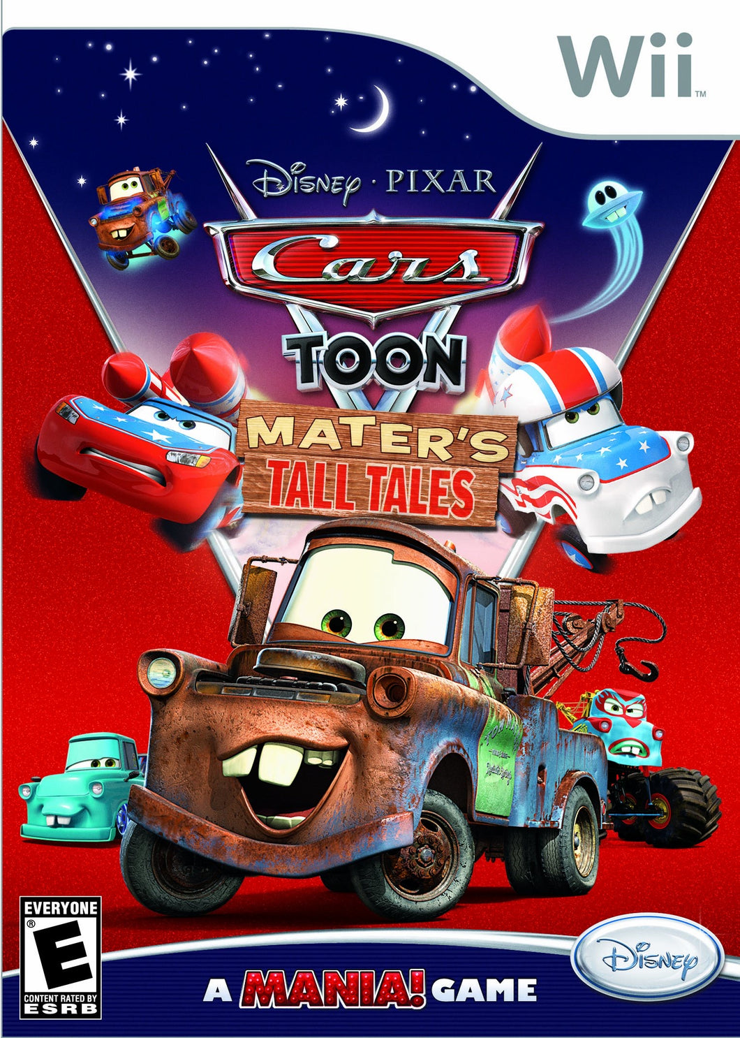 Disney Pixar Cars Toon Mater’s Tall Tales Wii