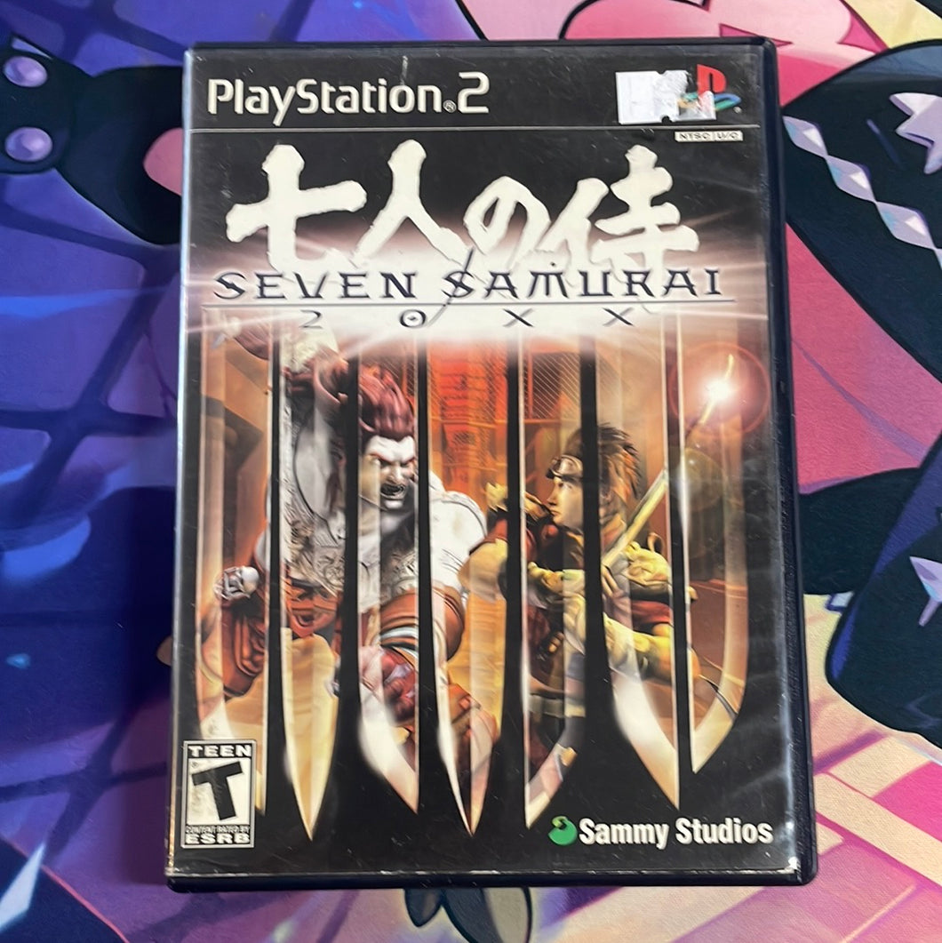 Seven samurai 20XX ps2 DTP