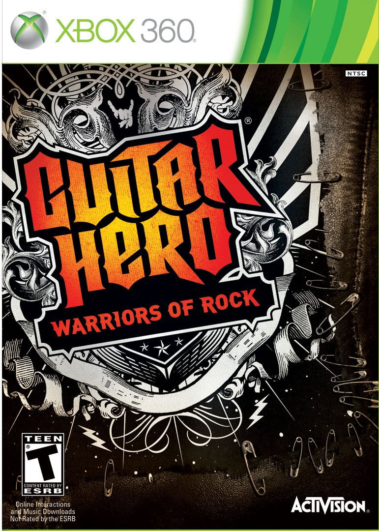 Guitar hero Warriors of Rock X360