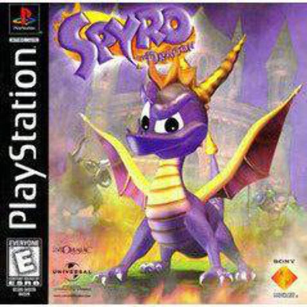 Spyro the Dragon PS1 DTP