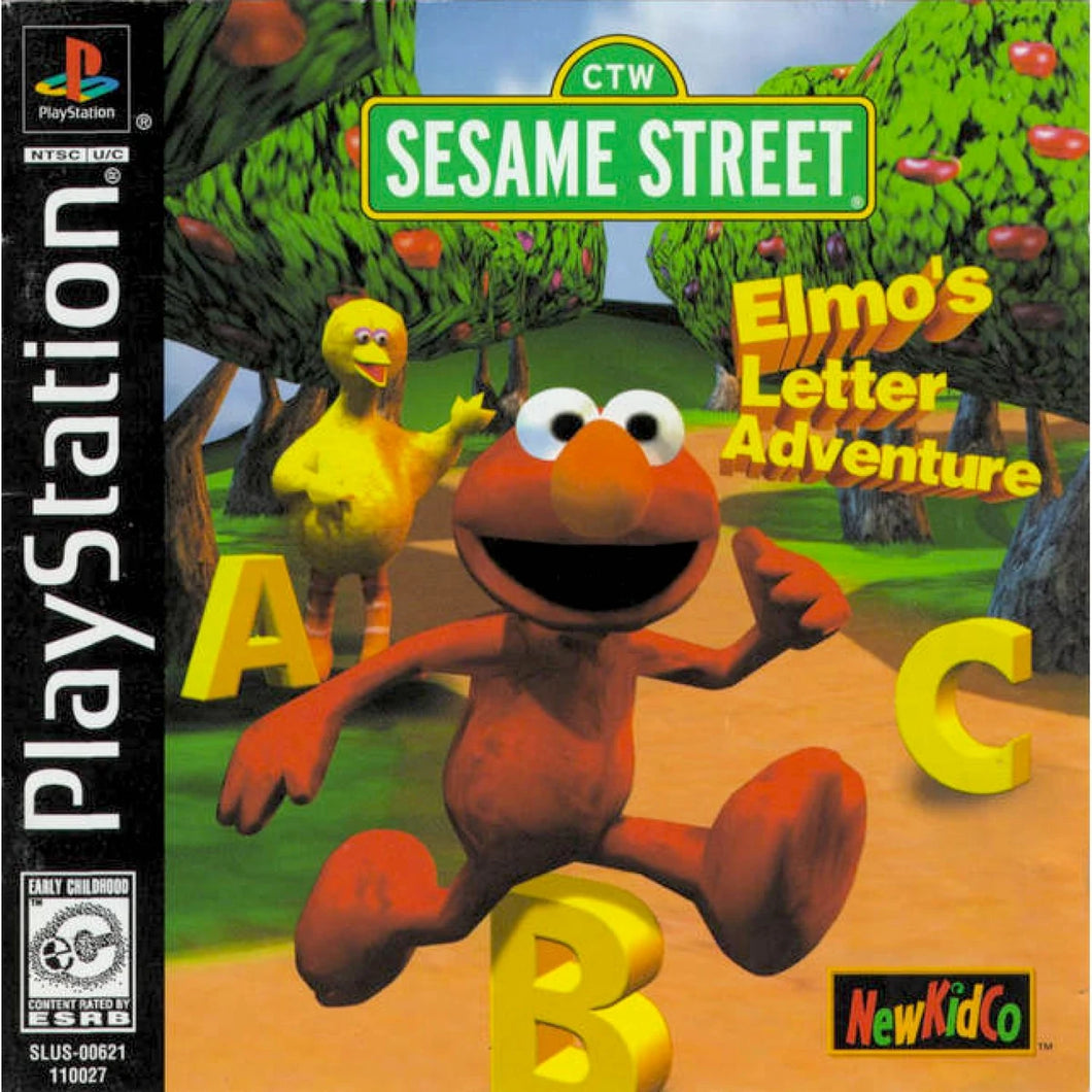 Elmo’s Letter Adventure PS1 DTP