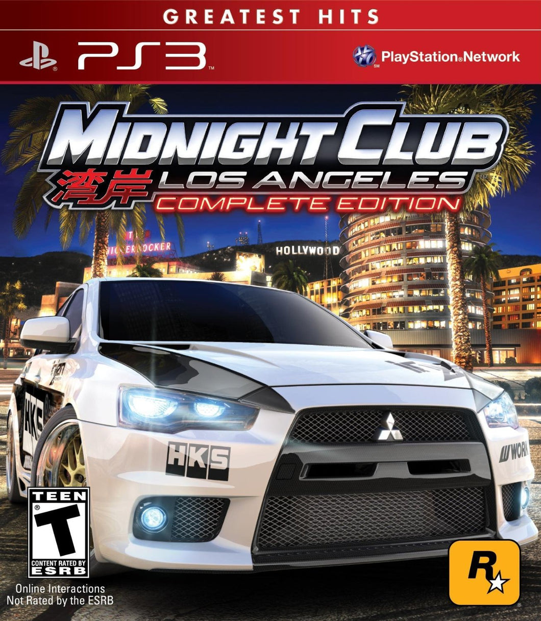 Midnight Club 3 LA PS3 DTP
