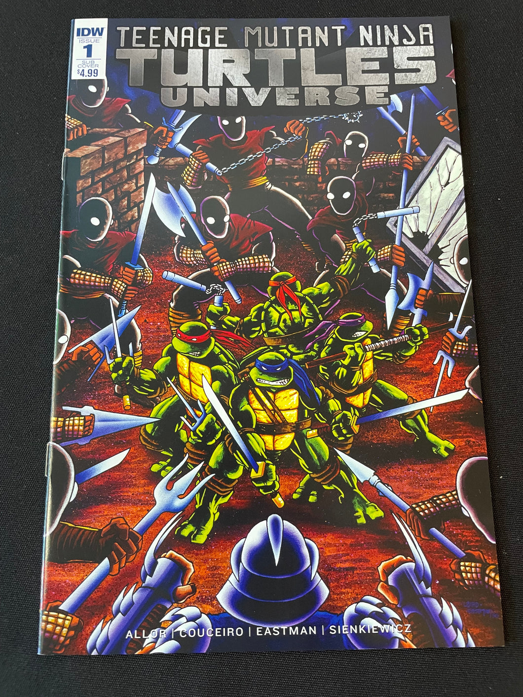 IDW TEENAGE MUTANT NINJA TURTLES UNIVERSE #1 COVER SUB VARIANT 1ST PRINT COMICS