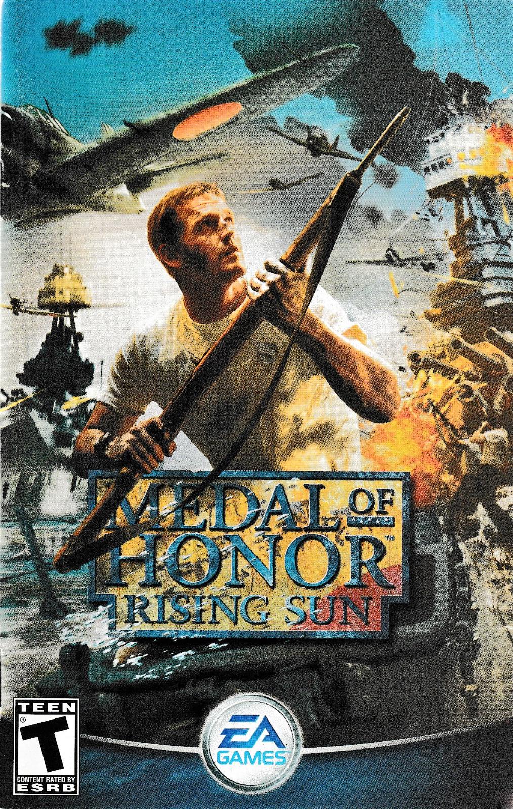 Medal of Honor Rising Sun PS2 DTP
