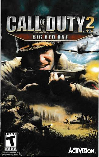 Call of Duty 2 Big Red One PS2 DTP