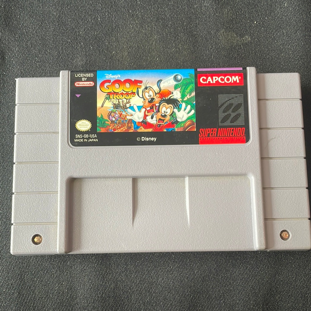 Disney’s Goof Troop SNES DTP