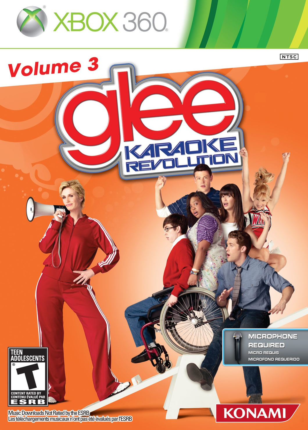 Glee Karaoke Revolution Volume 3 XB360
