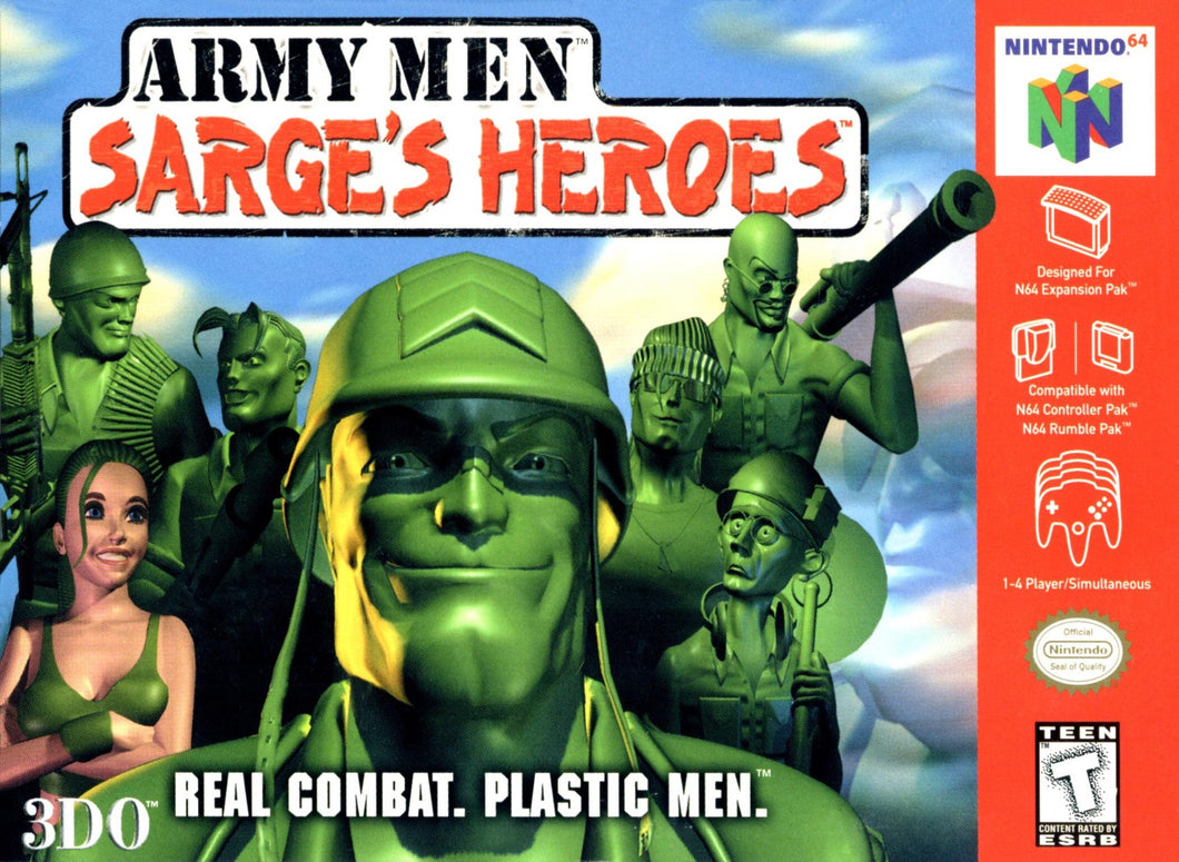 Army Men Sarge’s Heroes N64 DTP