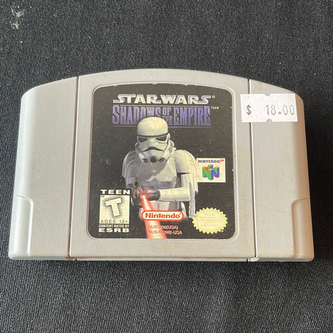 Star Wars Shadow of the Empire N64 DTP