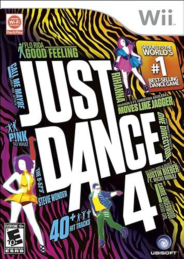 Just Dance 4 WII DTP