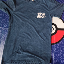 Load image into Gallery viewer, (BLUE)THE SHOP LOGO GAMER TEE
