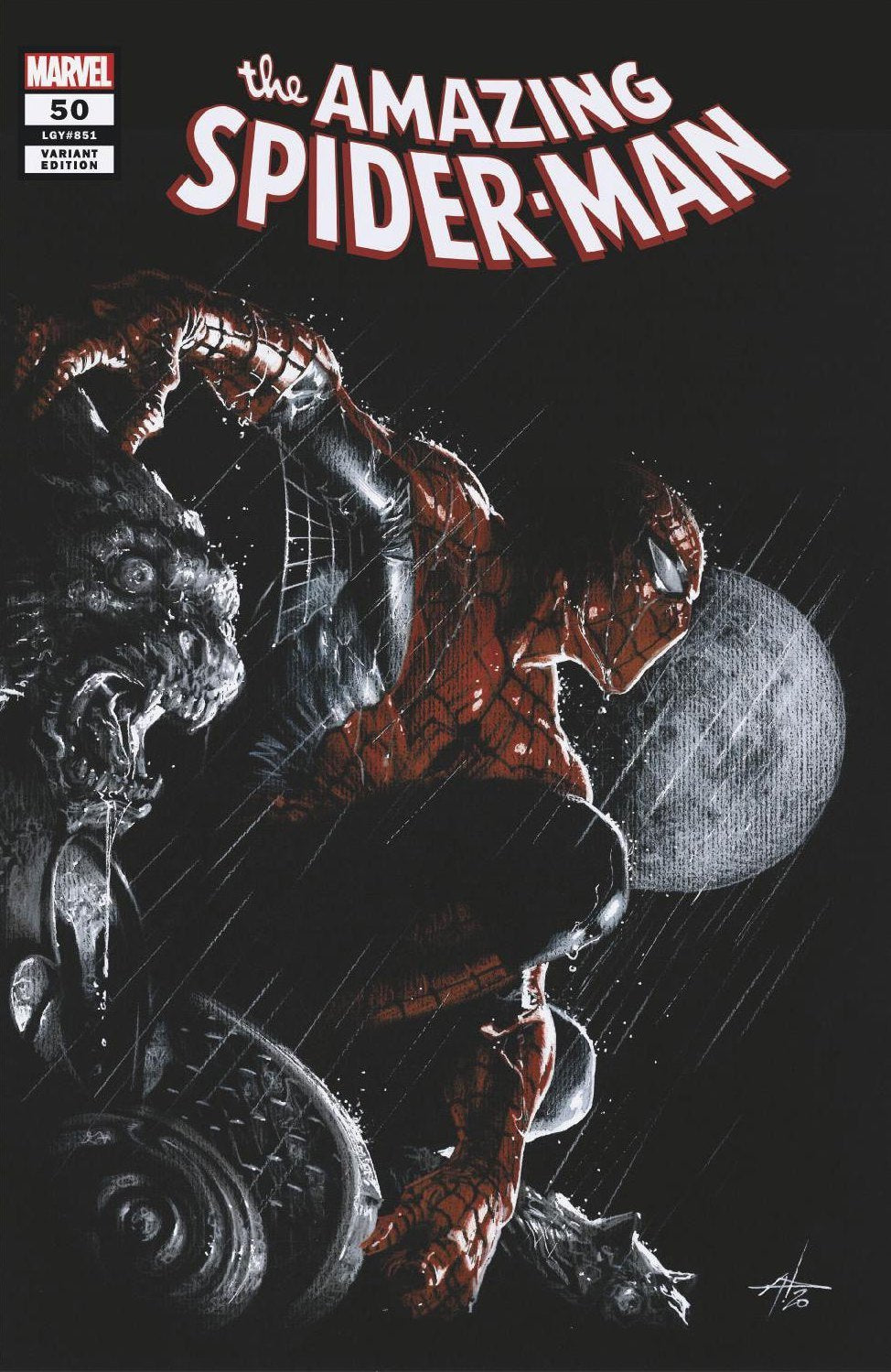 Amazing Spider-Man #50 Dell’Otto TRADE Cover 11.2.2020