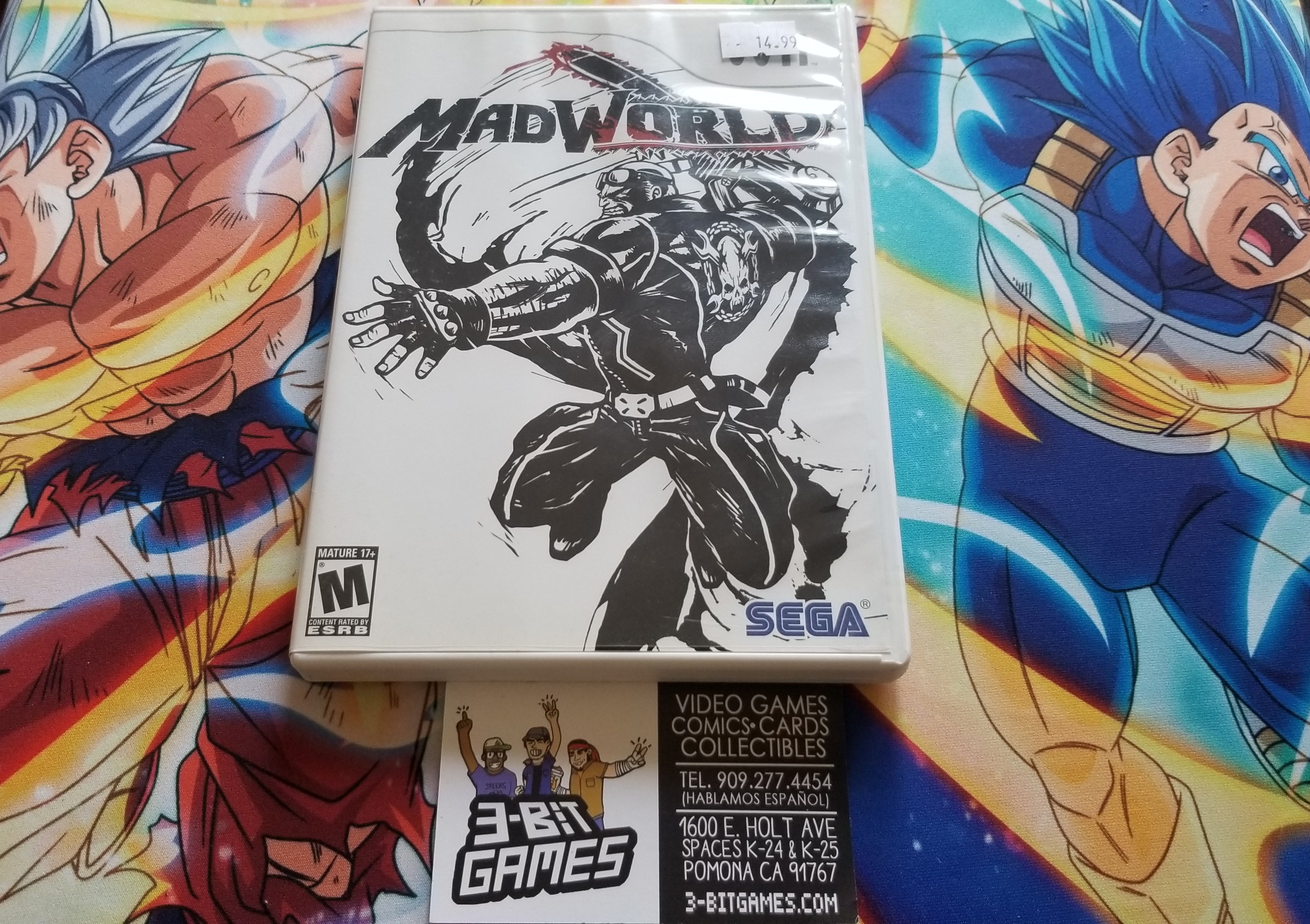 MadWorld Game Complete CIB Nintendo Wii Mad World