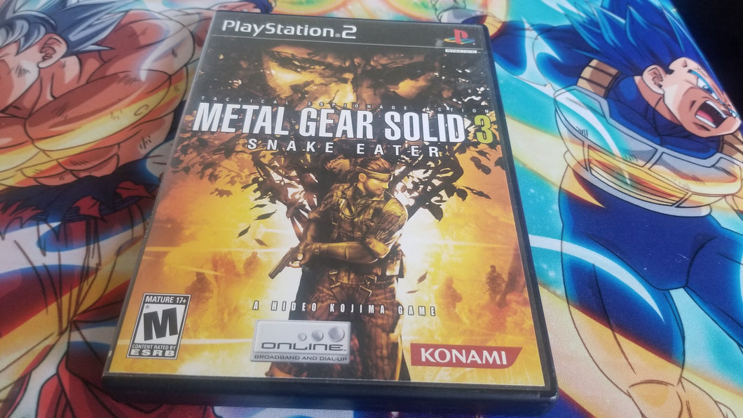 Metal Gear Solid 3 ps2 DTP