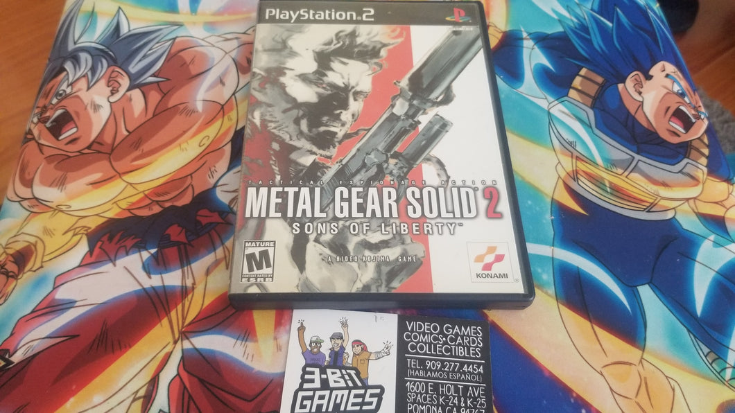 Metal Gear Solid 2 Sons of Liberty PS2