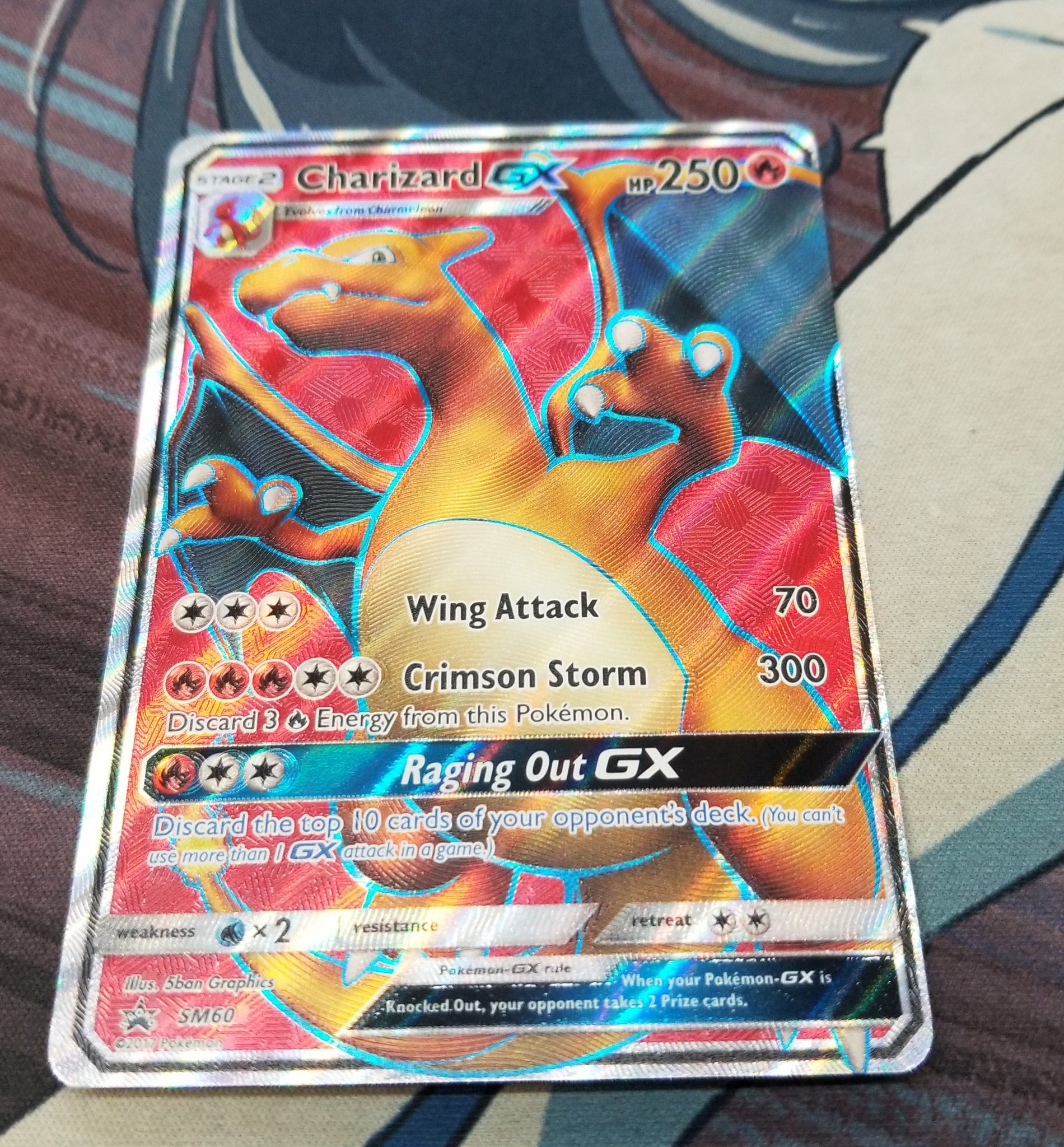 FULL ART Charizard GX ULTRA RARE Black Star Promo SM60 Pokemon TCG Hol 3-Bit Games FULL ART Charizard GX ULTRA RARE Black Star Promo SM60 Pokemon TCG Hol 3-Bit Games