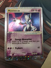 Load image into Gallery viewer, Mewtwo EX Ruby and Sapphire 101/109 Pokemon
