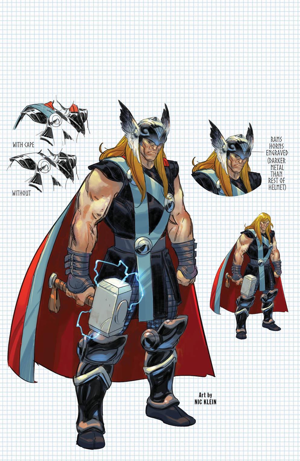 Thor #3 (3rd Print) Virgin Variant Cover