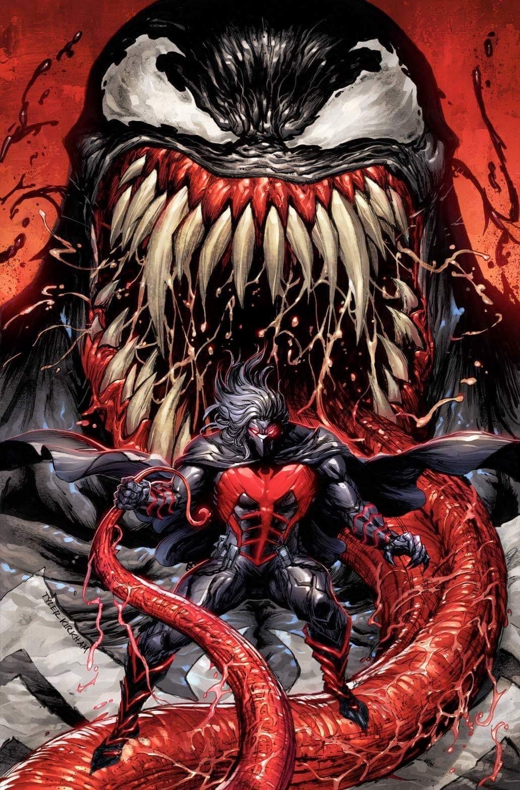 Venom #26 Virgin Cover D by Tyler Kirkham