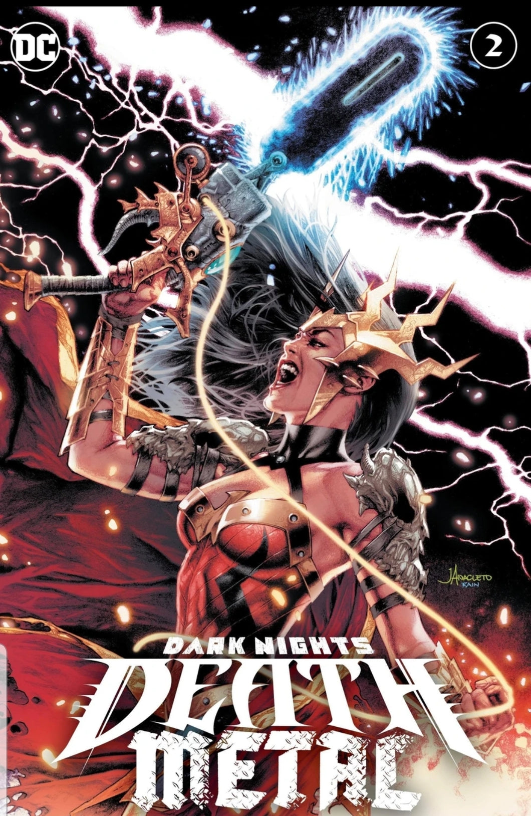 Dark Nights: Death Metal #2 Variant Cover A by Jay Anacleto