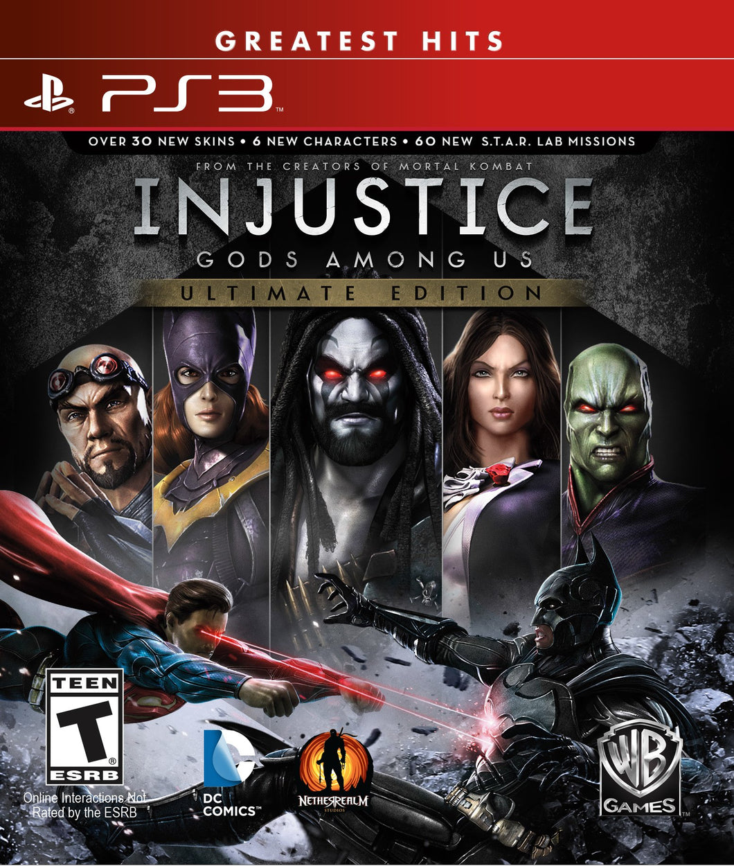 Injustice (Sealed) PS3 DTP