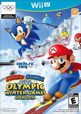 Mario & Sonic Winter Olympics WII U DTP