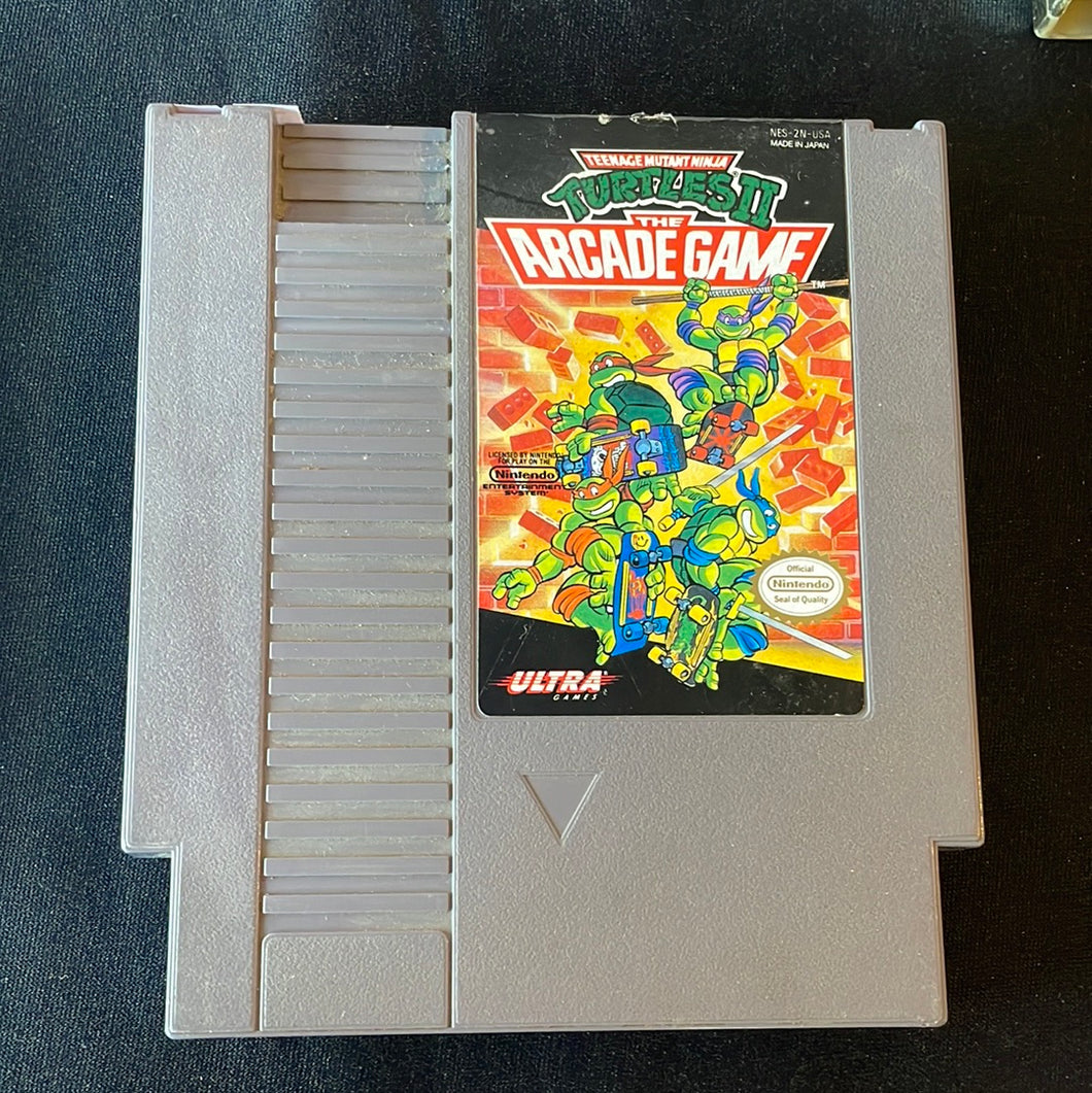 Teenage Mutant Ninja Turtles 2 The Arcade Game (Boneless) NES DTP