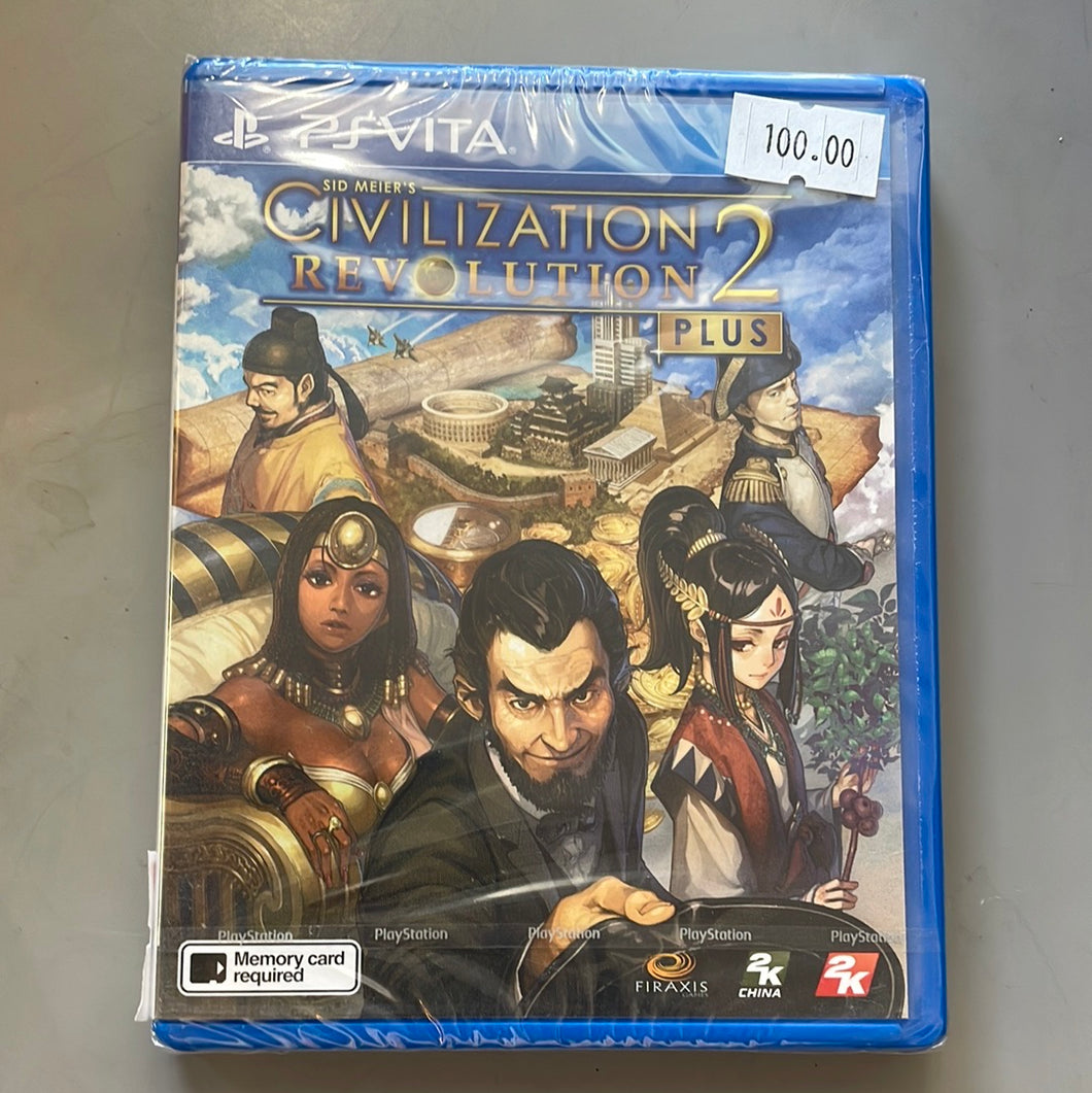 Civilization 2 Revolution Plus PSVITA sealed