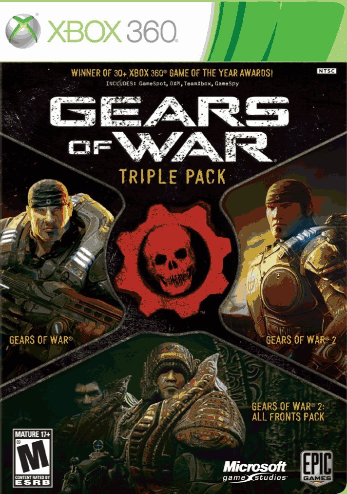 Gears of War Triple Pack X360