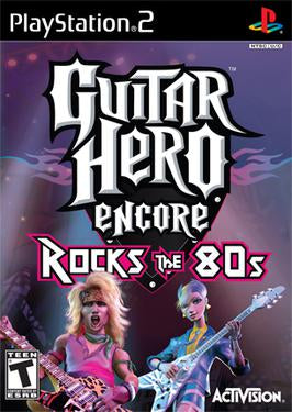 Guitar Hero Encore Rocks The 80’s PS2