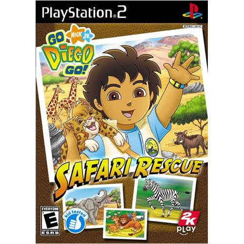 Go Diego Go Safari Rescue PS2